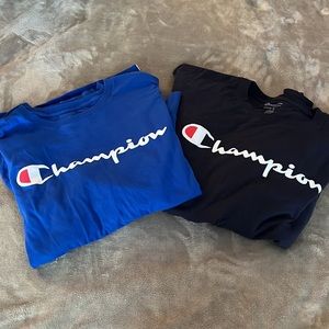 2 PACK BUNDLE: Champion Long Sleeve Shirt Bundle